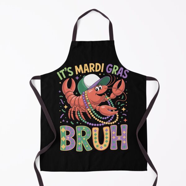 Item preview, It_s Mardi Gras Bruh Dabbing Crawfish Carnival designed and sold by TikCore.