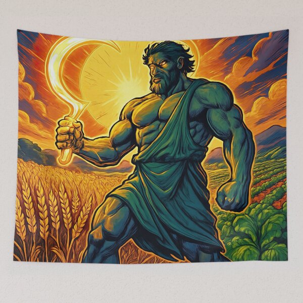Item preview, God of agriculture | Comics stylCartoone -  designed and sold by ComicsFactory.