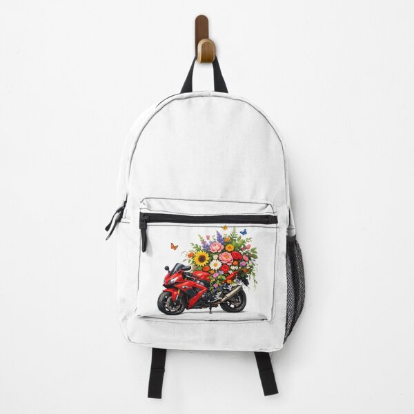Item preview, Flowers growing from sport motorcycle designed and sold by DrawingAndText.