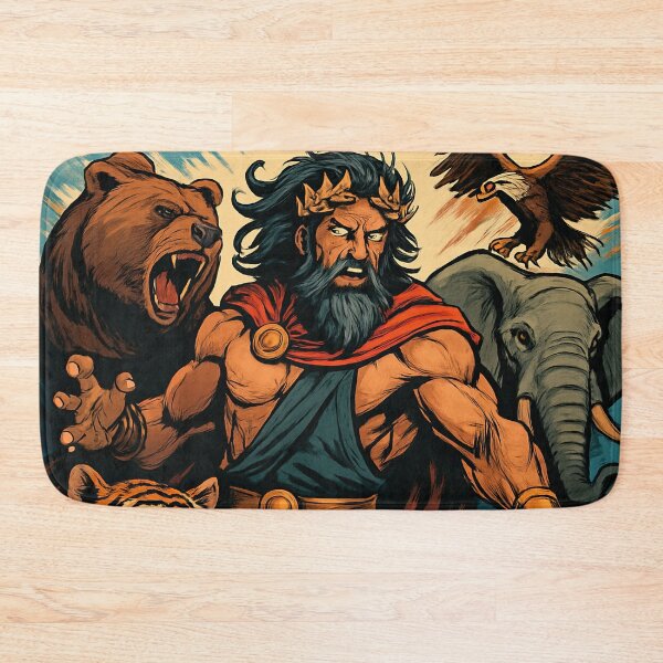 Item preview, God of animals | Comics stylCartoone -  designed and sold by ComicsFactory.