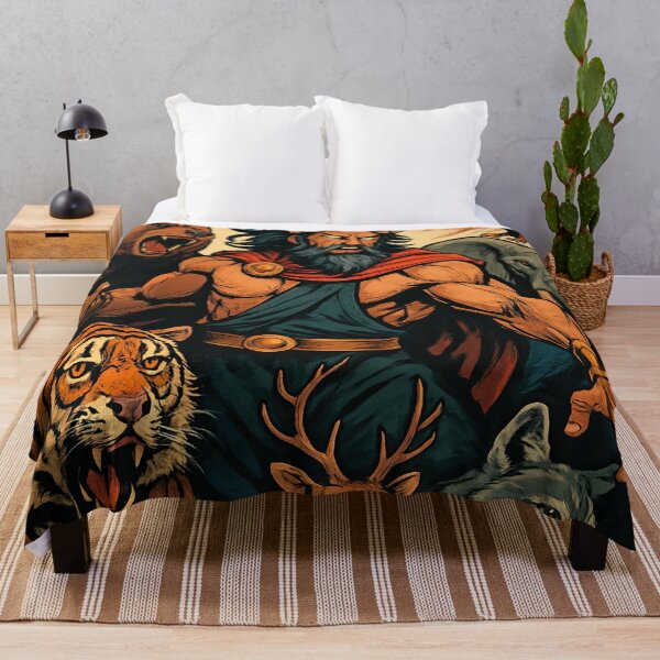Item preview, God of animals | Comics stylCartoone -  designed and sold by ComicsFactory.