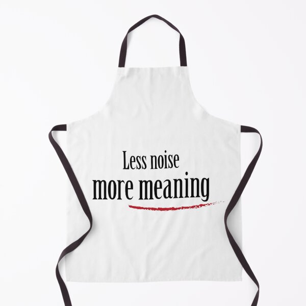 Item preview, Less Noise, More Meaning | Minimalist Typography Design designed and sold by SmartPatterns.