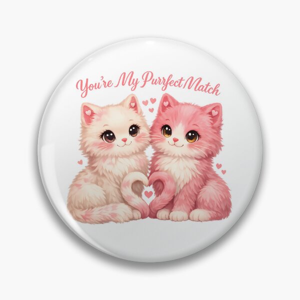 Item preview, Charming Feline Duo Forms Heart With Tails designed and sold by mdimac.