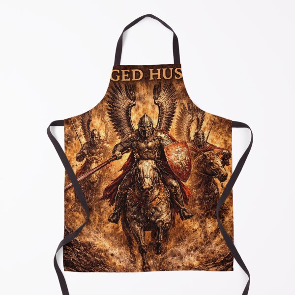 Item preview, Polish Winged Hussars Historic Cavalry Art designed and sold by Retr0Tshirts.