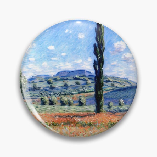 Item preview, Poppy Field, Giverny - Idyllic Summer Landscape designed and sold by artdesignsnow.