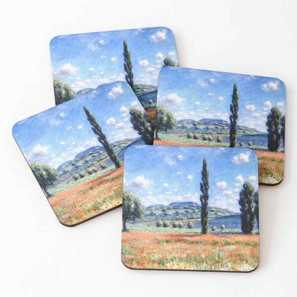 Item preview, Poppy Field, Giverny - Idyllic Summer Landscape designed and sold by artdesignsnow.