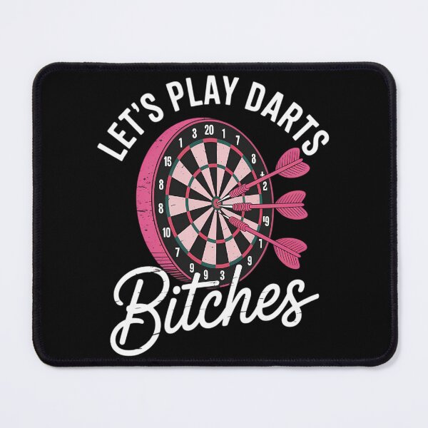 Item preview, Let_s Play Darts Bitches Dartboard Dart Player Grunge designed and sold by TikCore.