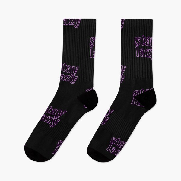 Item preview, Stay Lazy – Neon Retro Vibes | Chill Minimalist Tee designed and sold by Timeless Junction.
