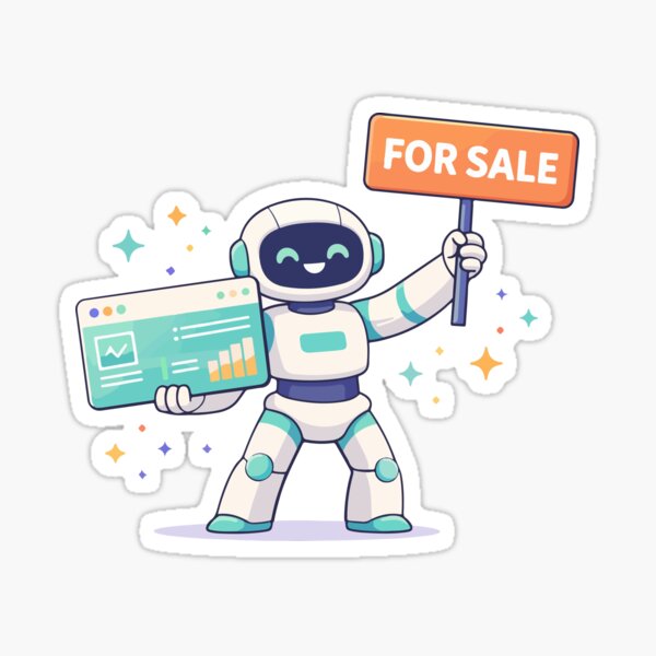 sell website Sticker