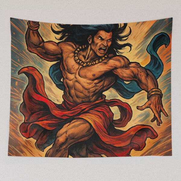 Item preview, God of dance | Comics stylCartoone -  designed and sold by ComicsFactory.