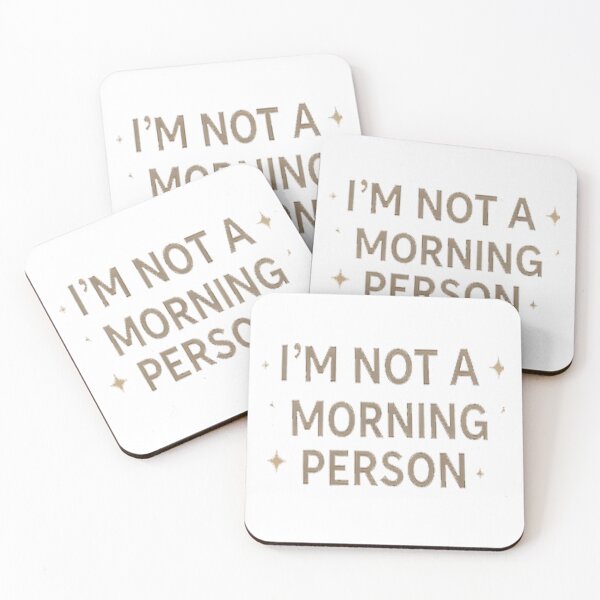 Item preview, I'm not a morning person designed and sold by DinsignStudio.