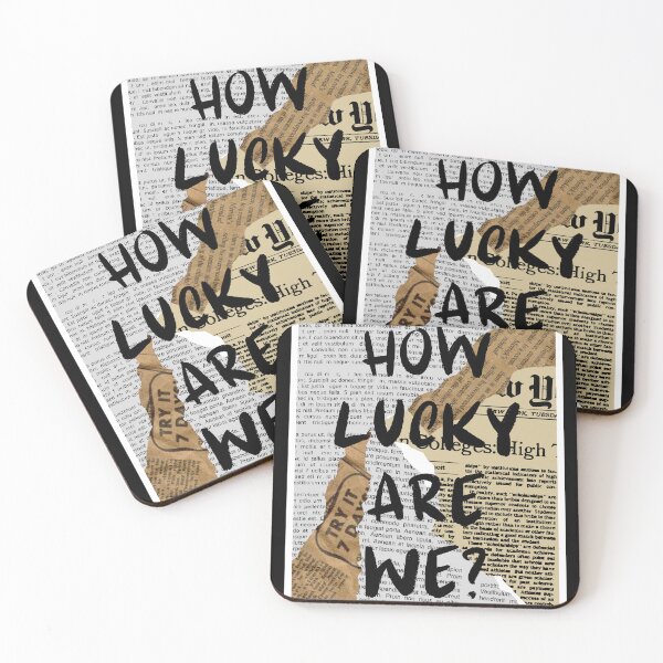 Item preview, How Lucky Are We designed and sold by Dondonmart.