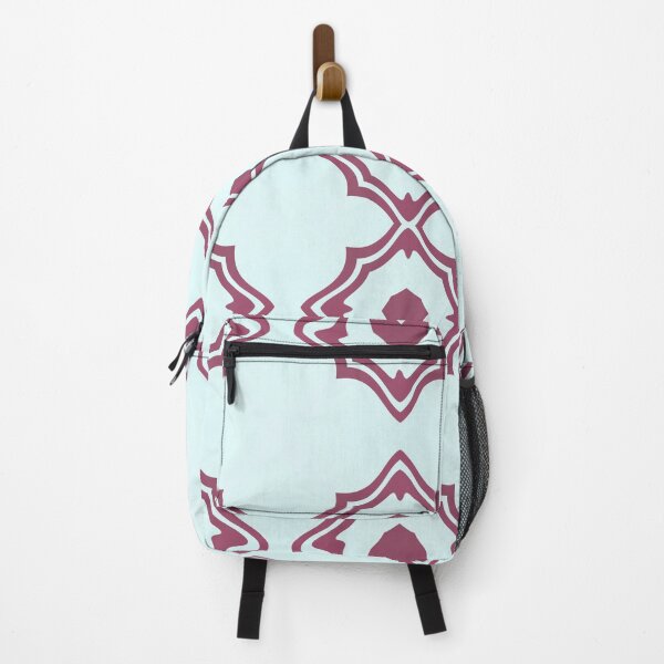Item preview, Mint Mauve Elegant Geometric Quatrefoil Pattern | Moroccan Tile Design designed and sold by ArtifexStudios.