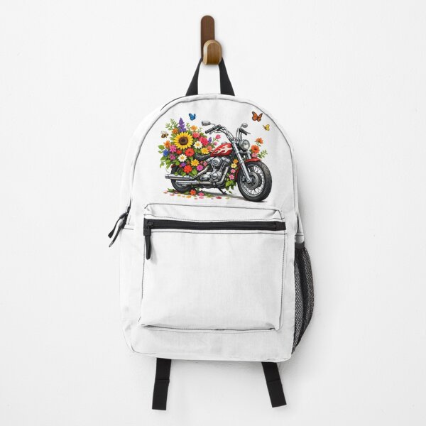 Item preview, Flowers growing from chopper motorcycle designed and sold by DrawingAndText.