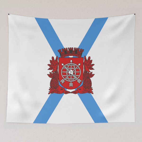 Item preview, Vertical Rio de Janeiro Flag Design designed and sold by NTGUILTY.
