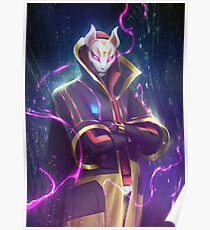 Fortnite Posters Redbubble - fully upgraded drift poster
