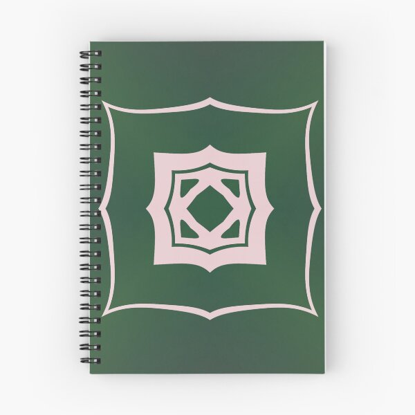 Item preview, Retro Green Pink Abstract Mid Century Geometric Pattern  designed and sold by ArtifexStudios.