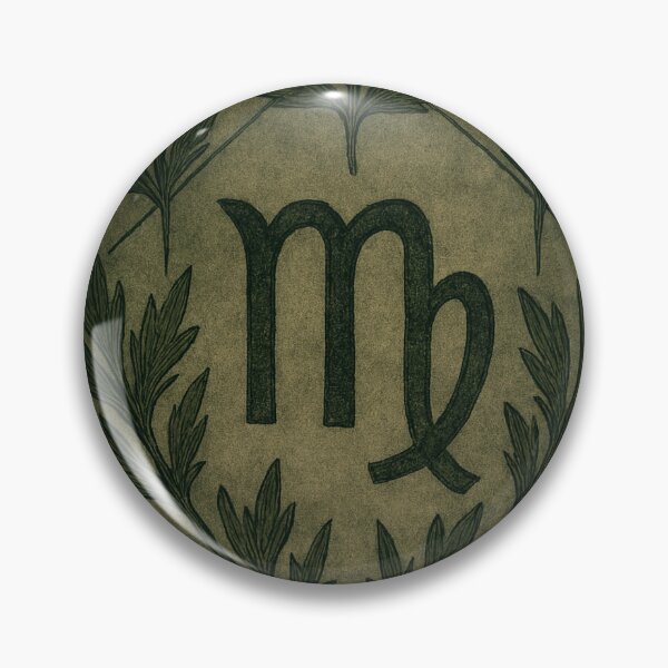 Item preview, Virgo’s Herbal Geometry – Mugwort Zodiac Ritual Art designed and sold by LuxuryApparels.