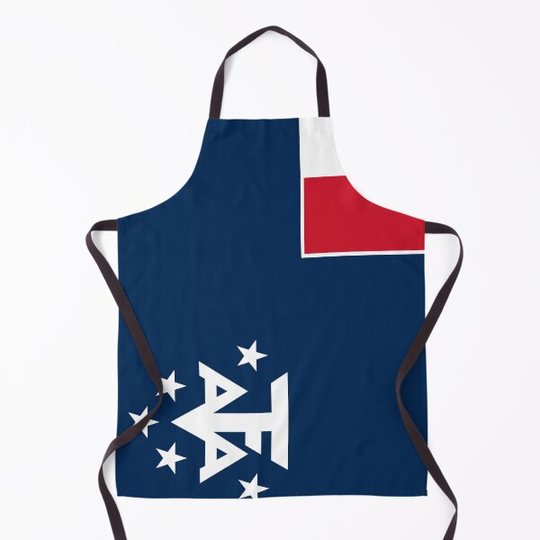 Item preview, Vertical French Southern Lands Flag designed and sold by NTGUILTY.