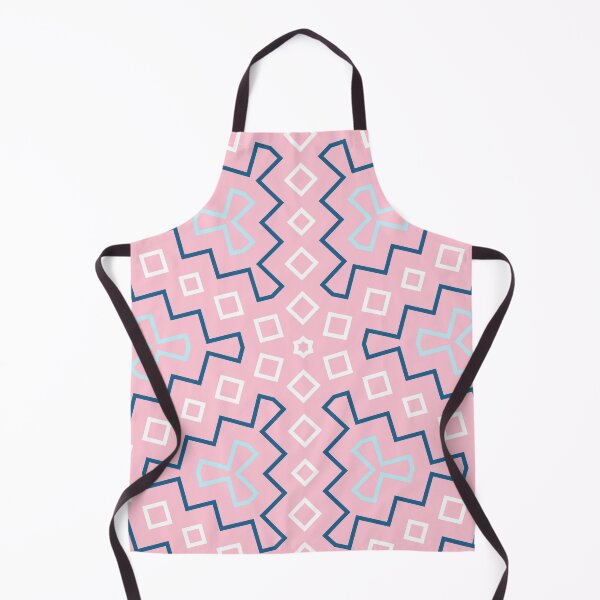 Item preview, Pink Blue Geometric Pattern | Zigzag Aztec Tribal Symmetrical Boho Art Design designed and sold by ArtifexStudios.