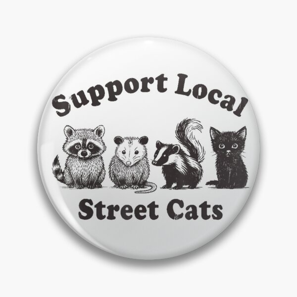 Item preview, Support Local Street Cats Team Trash Opossum Raccoon Rat  , Opossum Gift For Mom Dad Kids designed and sold by Opossum GIFT ★★★★★.