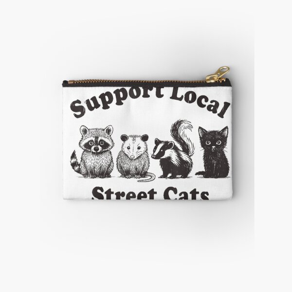 Item preview, Support Local Street Cats Team Trash Opossum Raccoon Rat  , Opossum Gift For Mom Dad Kids designed and sold by Opossum GIFT ★★★★★.