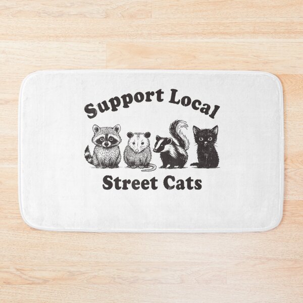 Item preview, Support Local Street Cats Team Trash Opossum Raccoon Rat  , Opossum Gift For Mom Dad Kids designed and sold by Opossum GIFT ★★★★★.