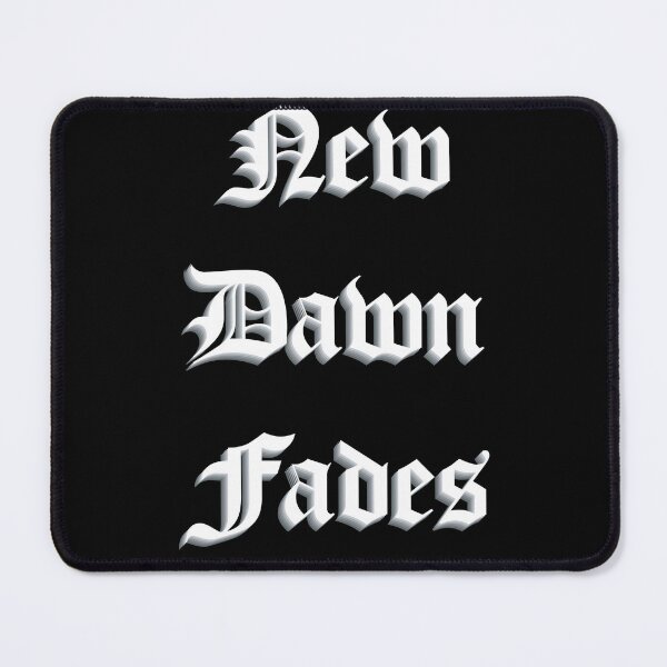 Item preview, New Dawn Fades – Gothic Typography Tribute to Joy Division designed and sold by simpledarkwavewisdom.