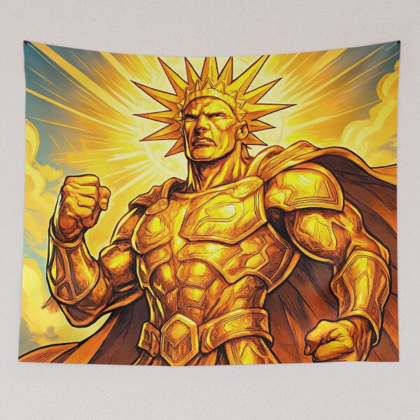 Item preview, God of day | Comics stylCartoone -  designed and sold by ComicsFactory.