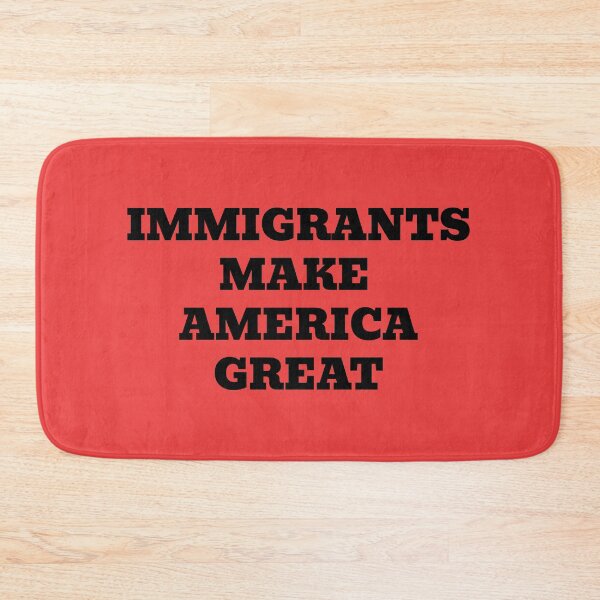 Item preview, Immigrants Make America Great – Pro Immigration Justice Text Design designed and sold by WakeNBake-Tees.