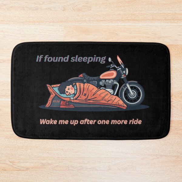 Item preview, Funny Nap Day Motorcyclist Design – Biker Nap Humor designed and sold by YourTrendyTees.