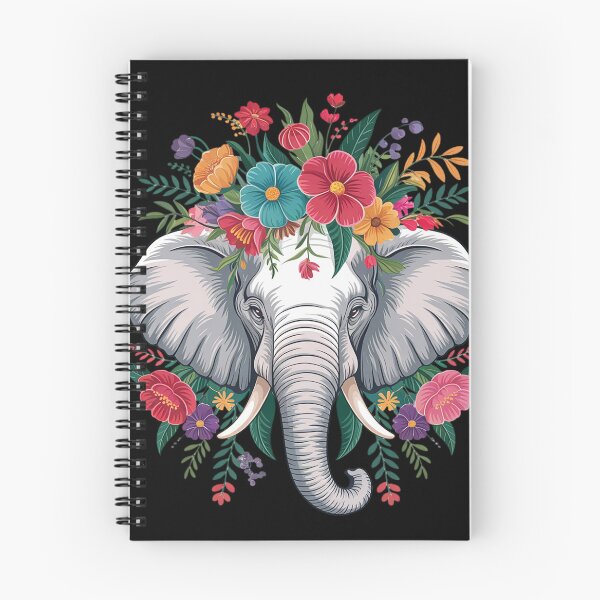 Item preview, Elephant Flower Crown Floral designed and sold by angolinnArt.