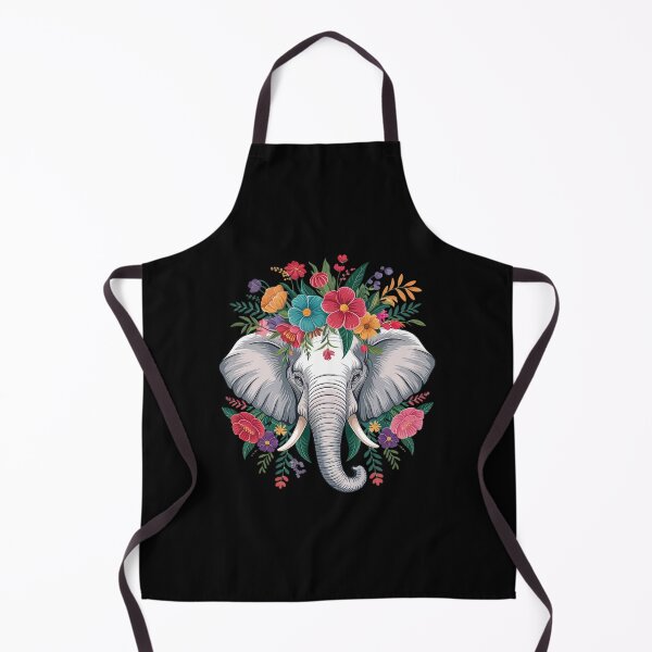 Item preview, Elephant Flower Crown Floral designed and sold by angolinnArt.