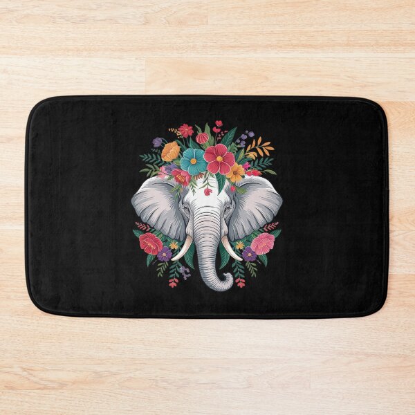 Item preview, Elephant Flower Crown Floral designed and sold by angolinnArt.