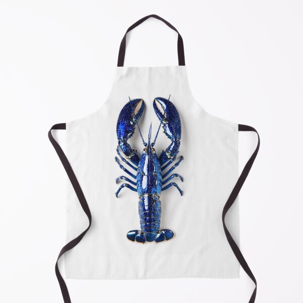 Item preview, Hyperrealistic Blue Lobster from Above – Minimalist Food Photography designed and sold by Rogervdb.