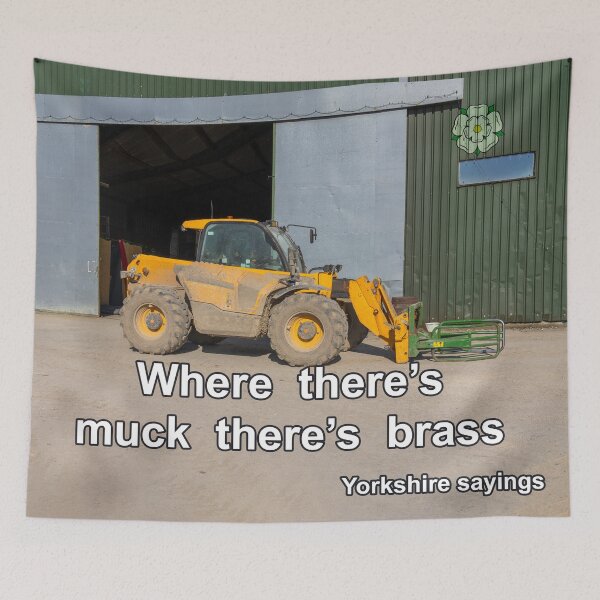 Item preview, Where there's muck there's nrass designed and sold by Millysuewood.