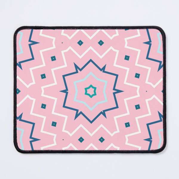 Item preview, Beautiful pink and white geometric abstract art designed and sold by ArtifexStudios.