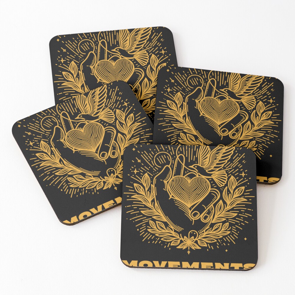 Item preview, Coasters (Set of 4) designed and sold by Ravendott.