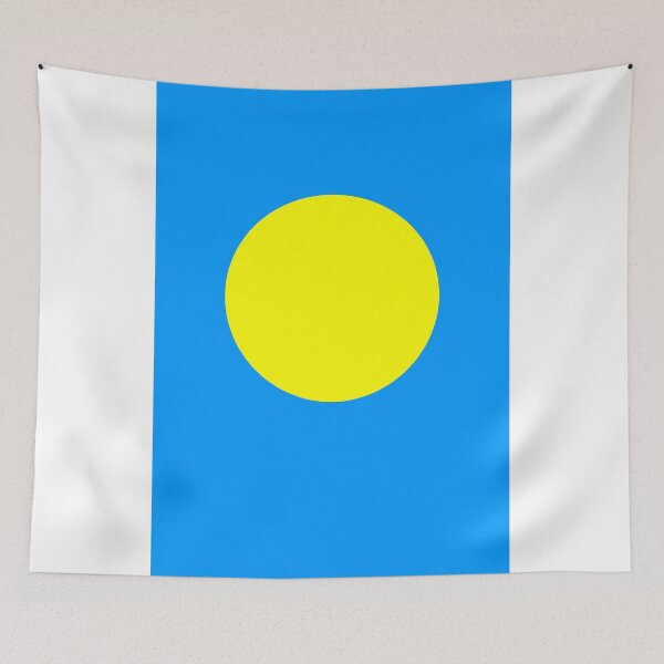 Item preview, Vertical Palau Flag Design designed and sold by NTGUILTY.