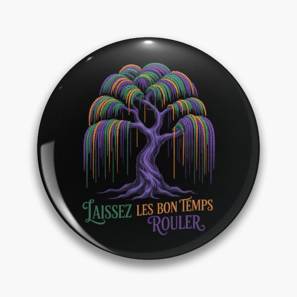 Item preview, Laissez Les Bon Temps Rouler Mardi Gras Tree Beads designed and sold by TikCore.