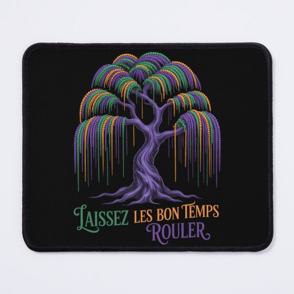 Item preview, Laissez Les Bon Temps Rouler Mardi Gras Tree Beads designed and sold by TikCore.