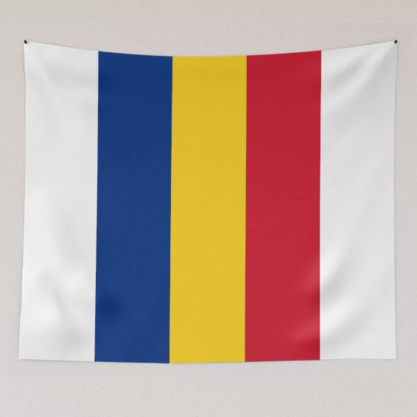 Item preview, Vertical Romania Flag Design designed and sold by NTGUILTY.