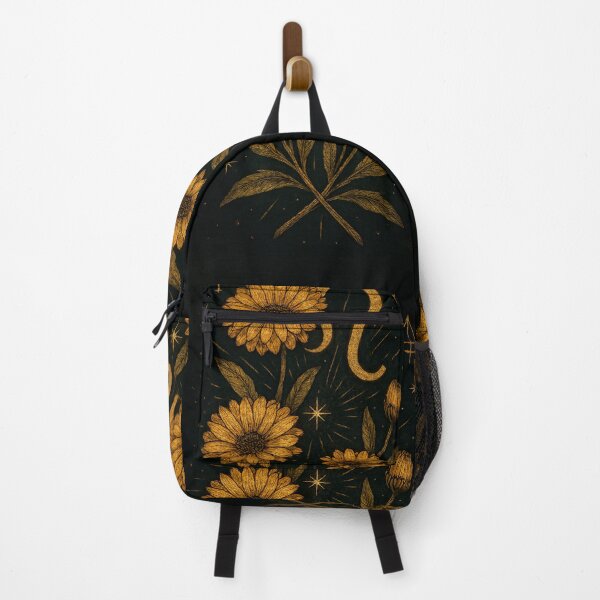 Item preview, Solar Bloom – Leo Zodiac Calendula Art designed and sold by LuxuryApparels.