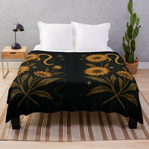 Item preview, Solar Bloom – Leo Zodiac Calendula Art designed and sold by LuxuryApparels.