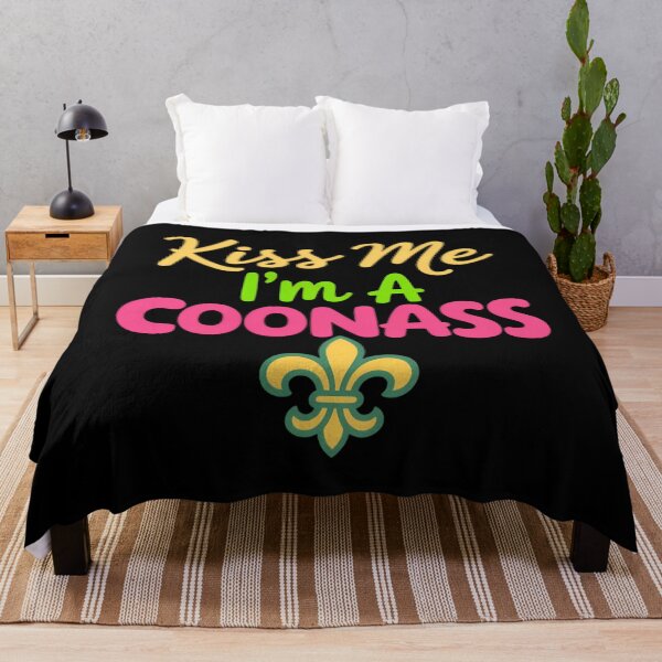 Item preview, Kiss Me I_m A Coonass Mardi Gras Cajun designed and sold by TikCore.