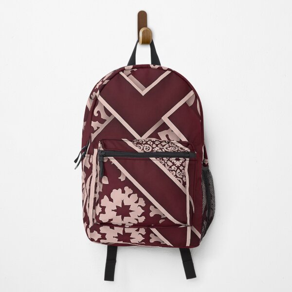 Item preview, Sophisticated Burgundy Blush Layered Geometric Design designed and sold by ArtifexStudios.