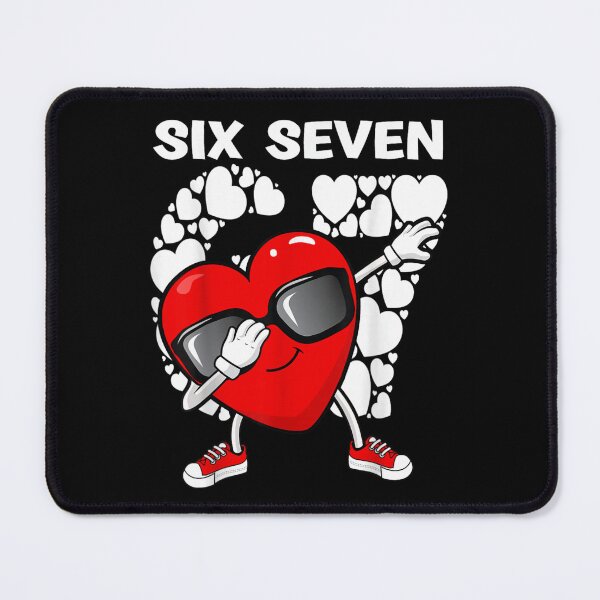 Item preview, Six Seven Dabbing Heart Sunglasses Cool 67th Birthday Gift For Men designed and sold by SuziLope.