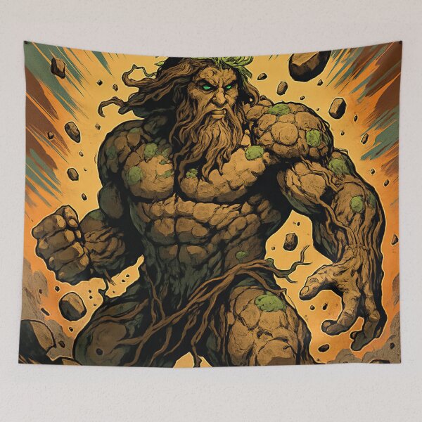 Item preview, God of earth | Comics stylCartoone -  designed and sold by ComicsFactory.