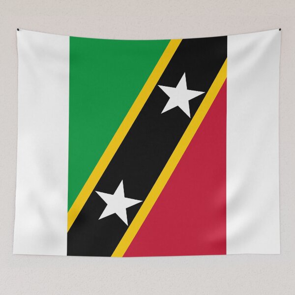 Item preview, Vertical Saint Kitts and Nevis Flag Design designed and sold by NTGUILTY.