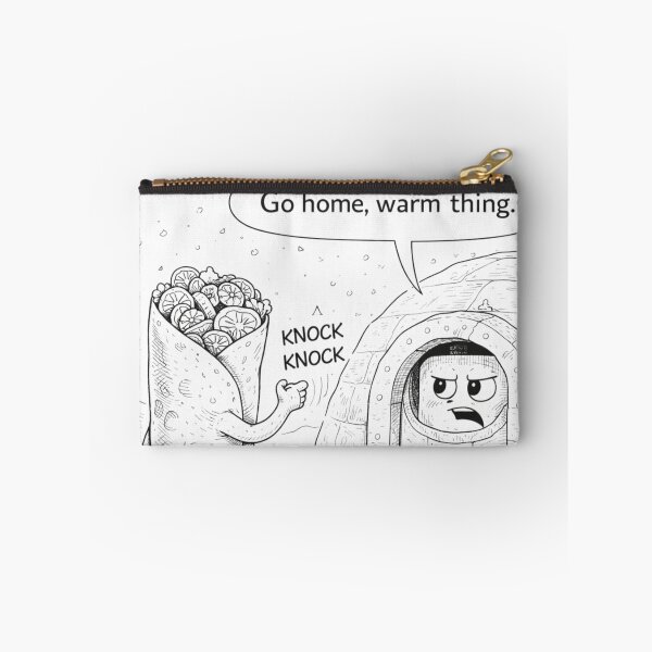 Item preview, Go Home, Warm Thing – Cold Humor Comic designed and sold by ComedyInkFactor.